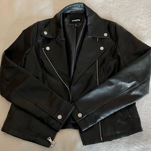 Express Jackets & Blazers - PLEATHER JACKET